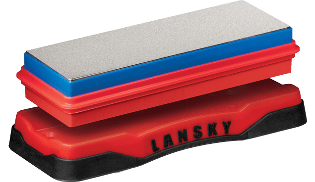 Lansky Double sided Diamond Bench Stone, Coarse/Fine