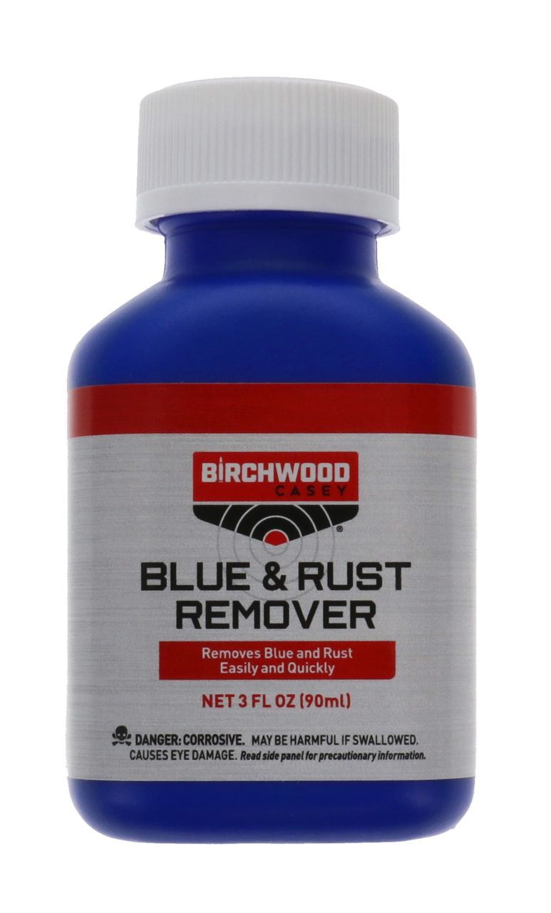 Birchwood Casey Blue &amp; Rust Remover 3 Oz Bottle