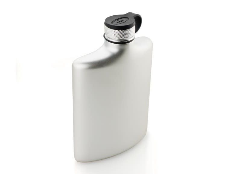 GSI Stainless Steel Hip Flask, Size: 6 ounce