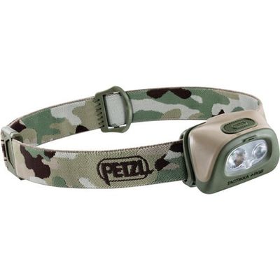 Petzl Tactikka +RGB Headlamp 350 Lumens, Colour: Camo