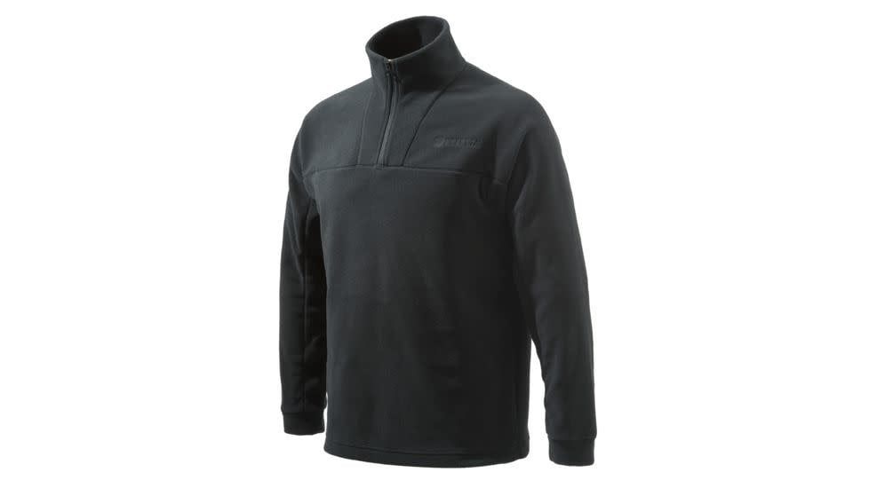 Beretta Men&#39;s 1/2 Zip Fleece , Color: Black, Size: Medium