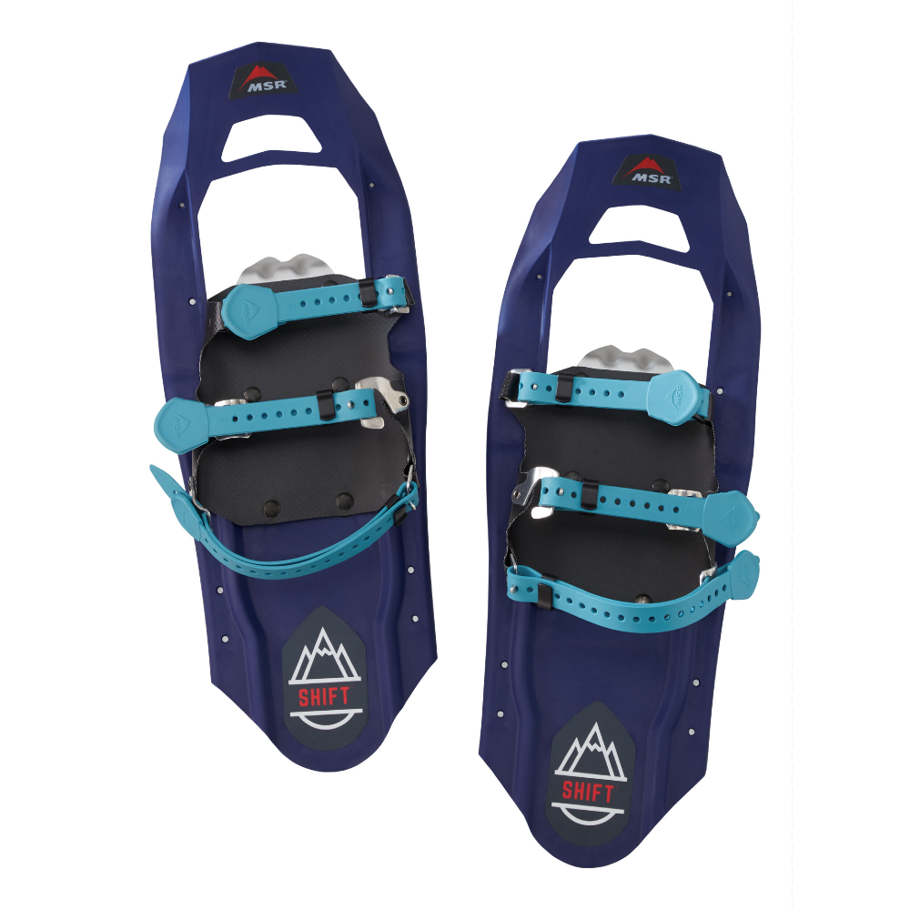MSR Shift Youth Snowshoes 18&quot;, Color: Tron Blue