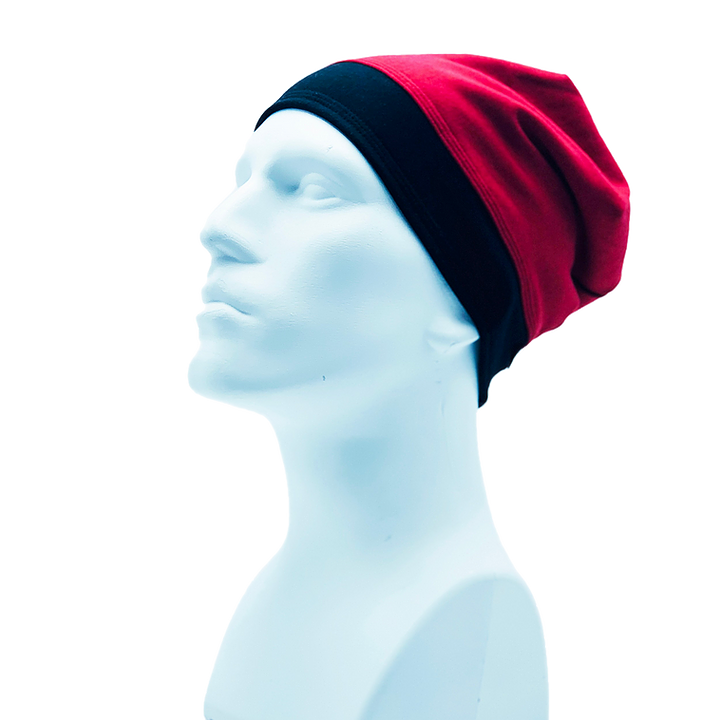 Watuko Bamboo/Merino Toque , Colour: Red