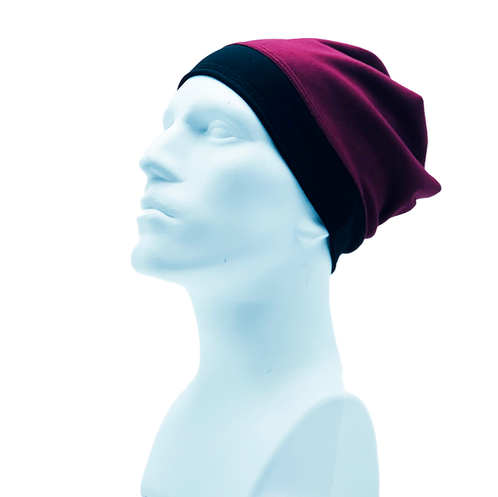 Watuko Winter Bamboo Toque, Size: -, Colour: Burgundy