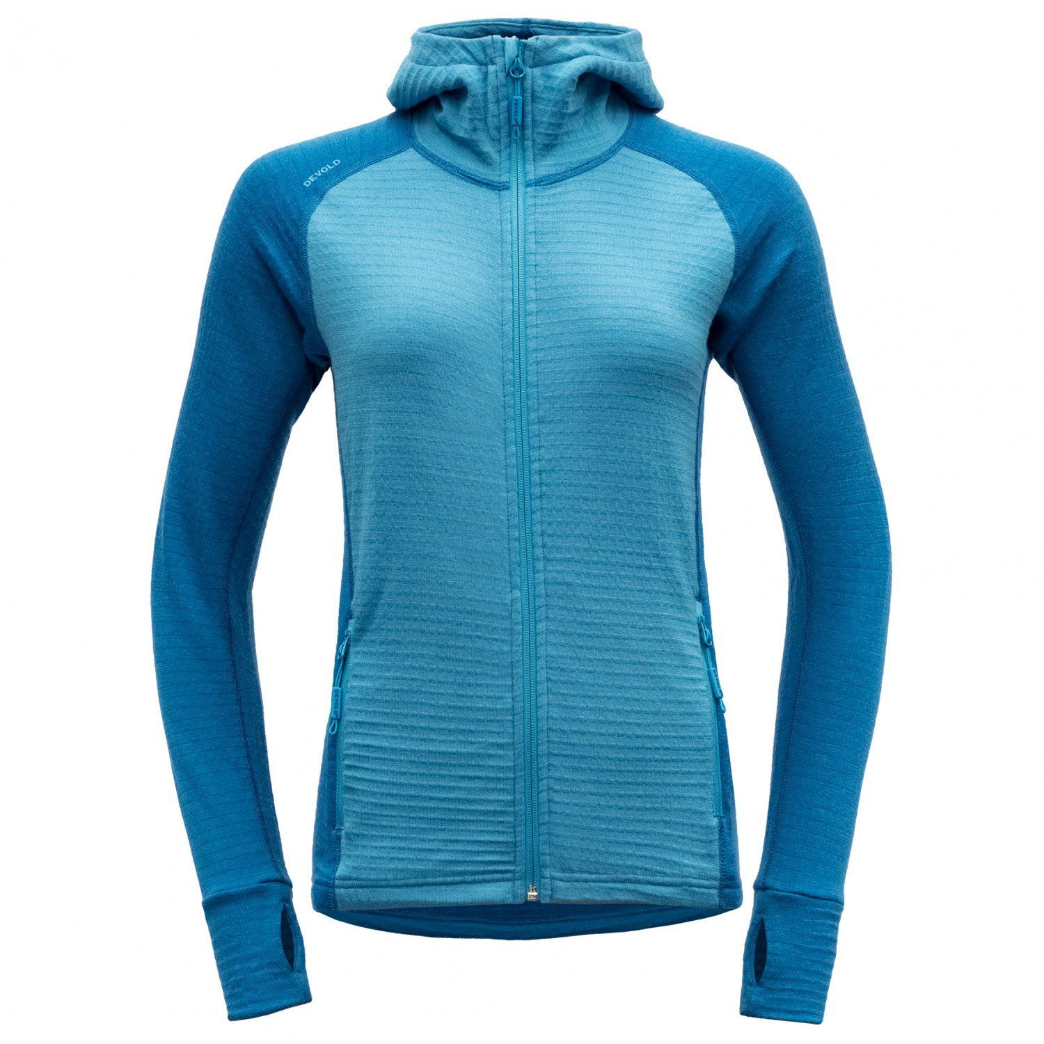 Devold Egga Woman Jacket with Hood, Size: Large, Colour: Malibu
