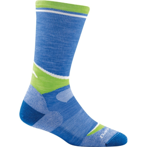 Darn Tough Women&#39;s Larisa Nordic Lightweight Ski and Snowboard Socks, Cushioning: Cushion, Size: Large (Women&#39;s 10-11.5), Colour: Swedish Blue