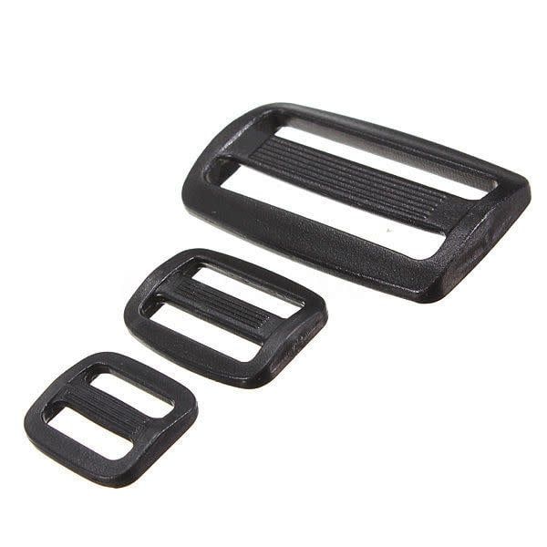 Tri-glide Slider Buckles, Size: 1-inch