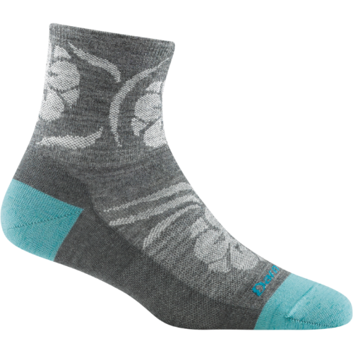 Darn Tough Women&#39;s Mantra Shorty Lifestyle Sock , Cushioning: Lightweight, Size: Small, Colour: Gray