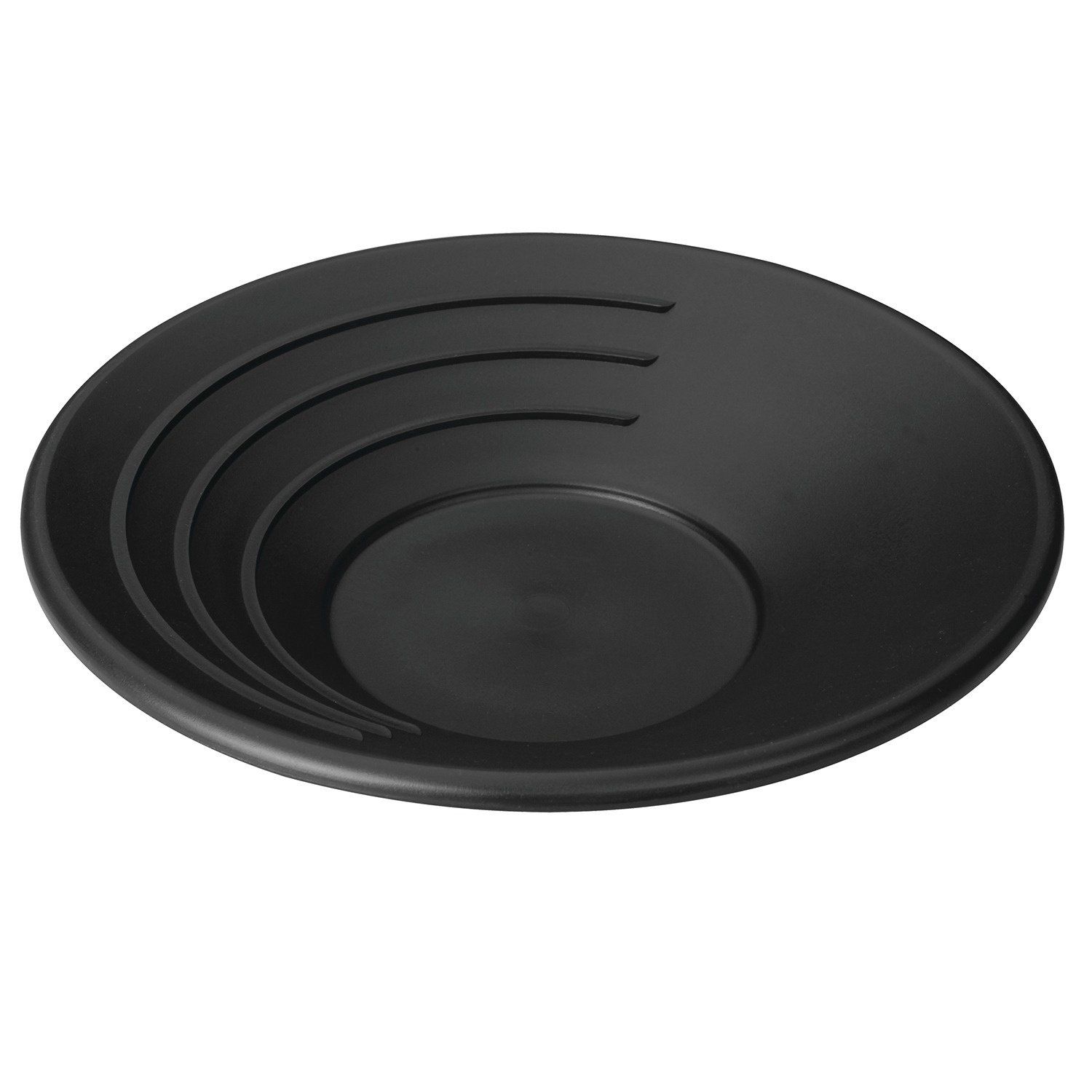 Stansport Plastic Gold Pan Black, Size: 10 1/2&quot;