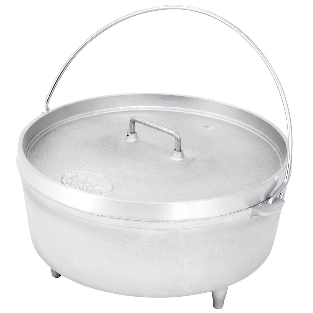 GSI Hard Anodized Dutch Oven with Legs, Size: 10&quot;