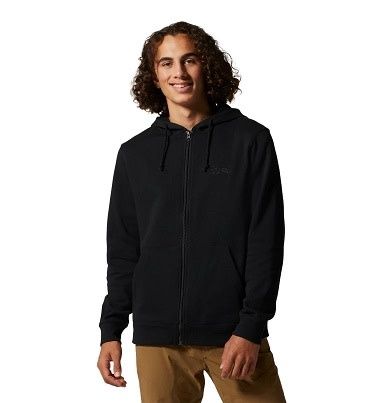 Mountain Hardwear Men&#39;s Logo Full Zip, Size: Small, Colour: Black