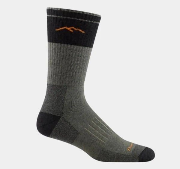 Darn Tough Men&#39;s Hunter Boot Heavyweight Hunting Sock , Cushioning: Full Cushion, Size: Medium (Men&#39;s 8-9.5), Colour: Forest