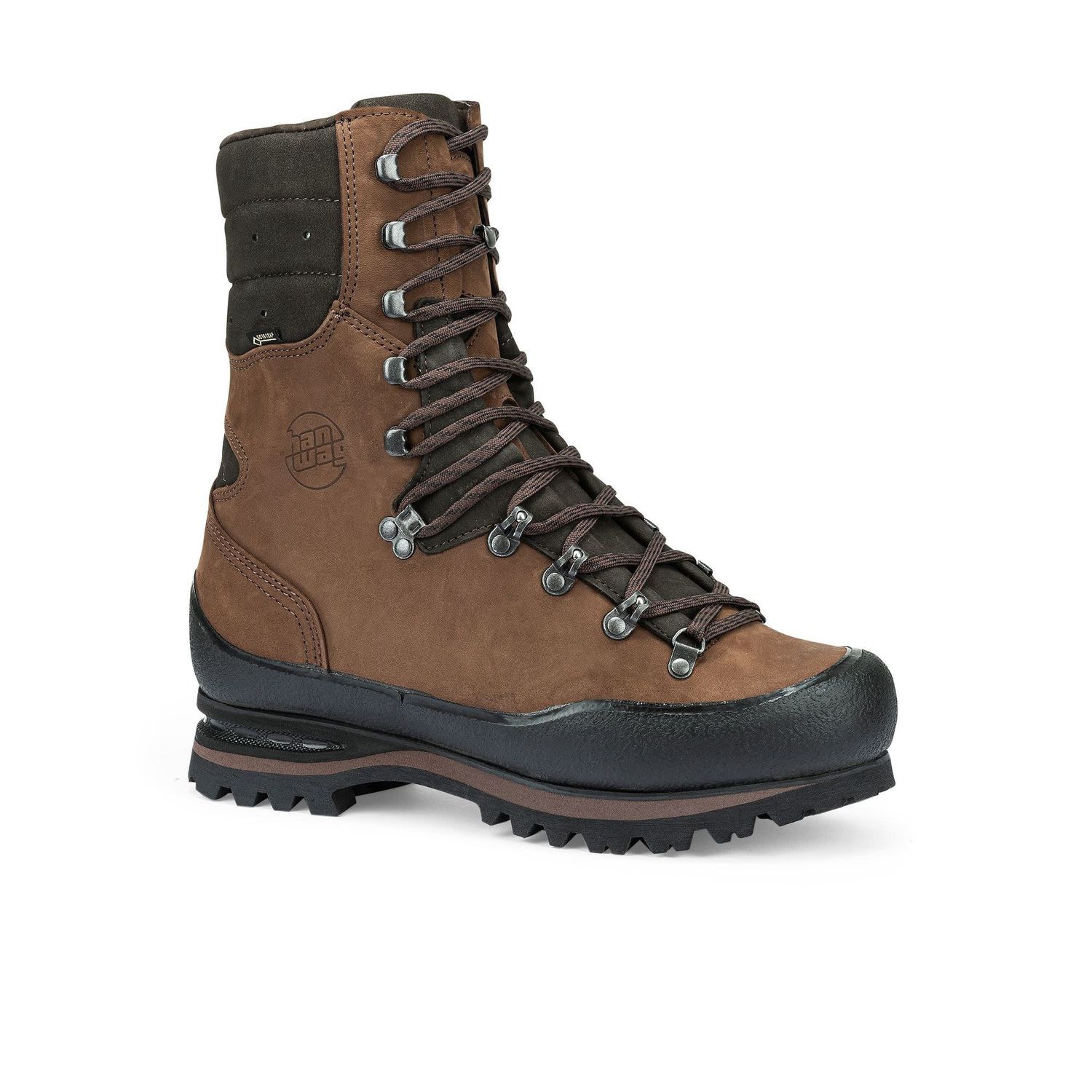 Hanwag Trapper Top GTX Men&#39;s Hunting Boots , Size: UK 7.5, Colour: Erde/Brown