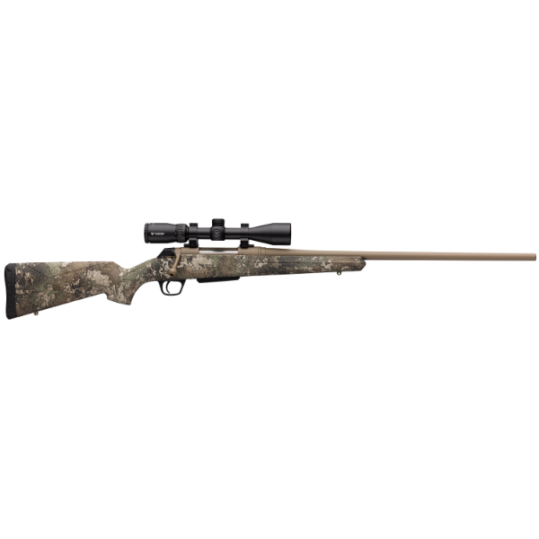 Winchester XPR Hunter Bolt Action Rifle True Timber Strata with Vortex Crossfire II 3-9x40 Scope, Calibur: 223 Rem