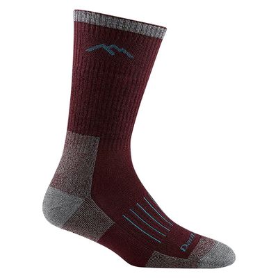 Darn Tough Women&#39;s Hunter Boot Midweight Hunting Sock, Cushioning: Cushion, Size: Small (Women&#39;s 4.5-7), Colour: Burgundy