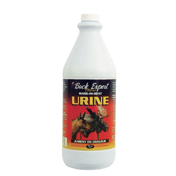 Buck Expert Moose Silver Natural Mare-In-heat urine, Size: 1L (32oz.)