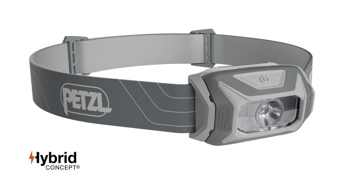 Petzl Tikkina Headlamp 300 Lumens, Color: Grey