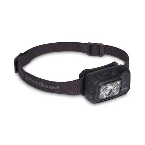 Black Diamond Storm-R headlamp 500 Lumens Rechargeable, Color: Black