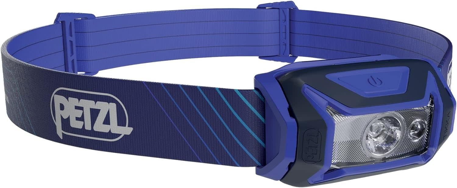 Petzl Tikka Core Rechargeable Headlamp 450 Lumens, Colour: Blue