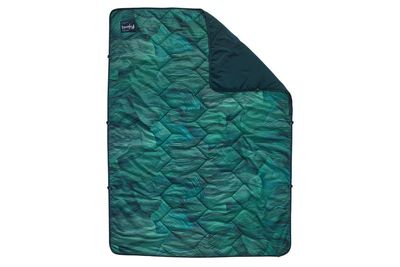 Therm-A-Rest Stellar Blanket, Color: Green Wave Print