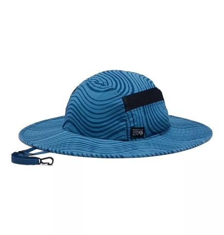 Mountain Hardwear Stryder Sun Hat, Color: Caspian Waves