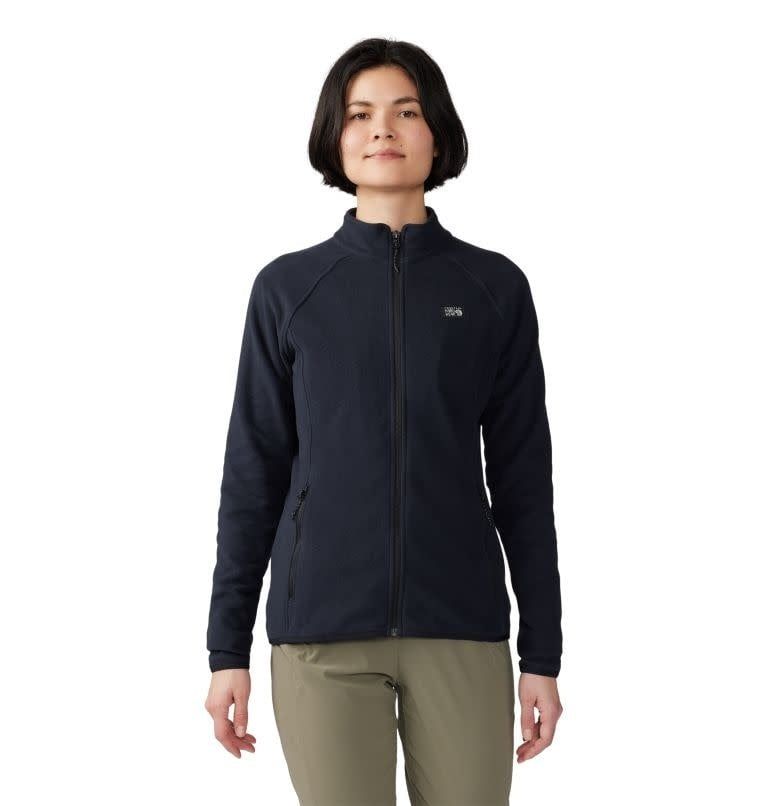 Mountain Hardwear Women&#39;s Microchill Full Zip Jacket, Size: Extra Small, Colour: Black