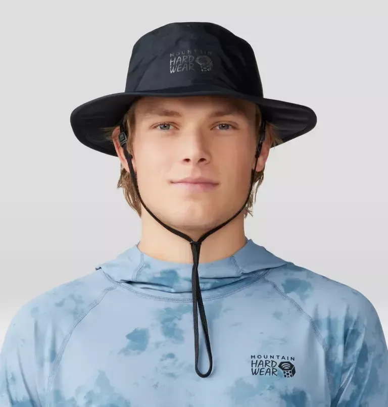 Mountain Hardwear Threshold Rain Hat , Color: Black