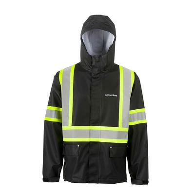 Grundens Men&#39;s CSA Neptune Jacket, Size: Small, Colour: CSA Black Reflective