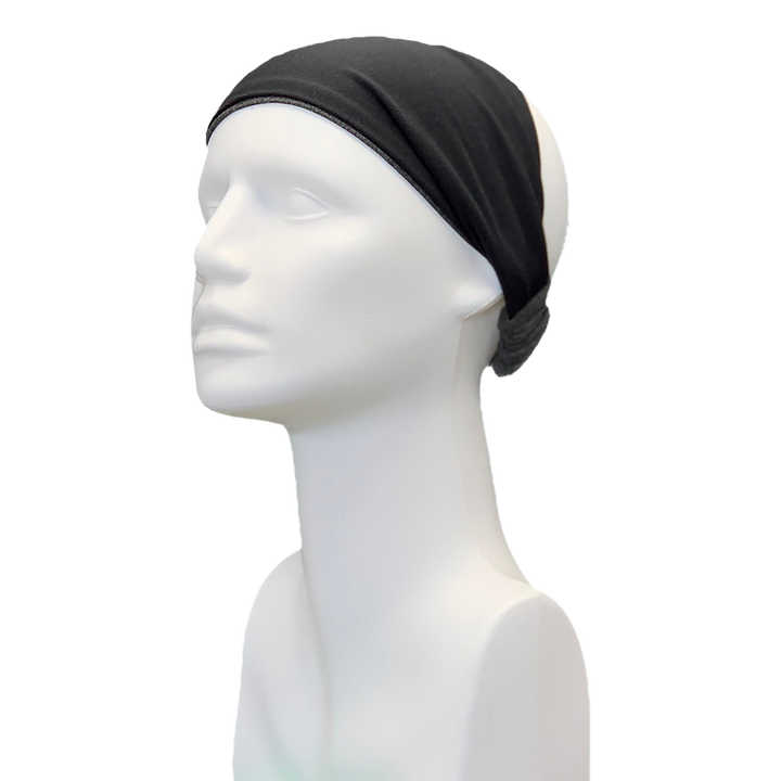 Watuko Bandeaux Reversible Headbands , Color: BX-BLACK