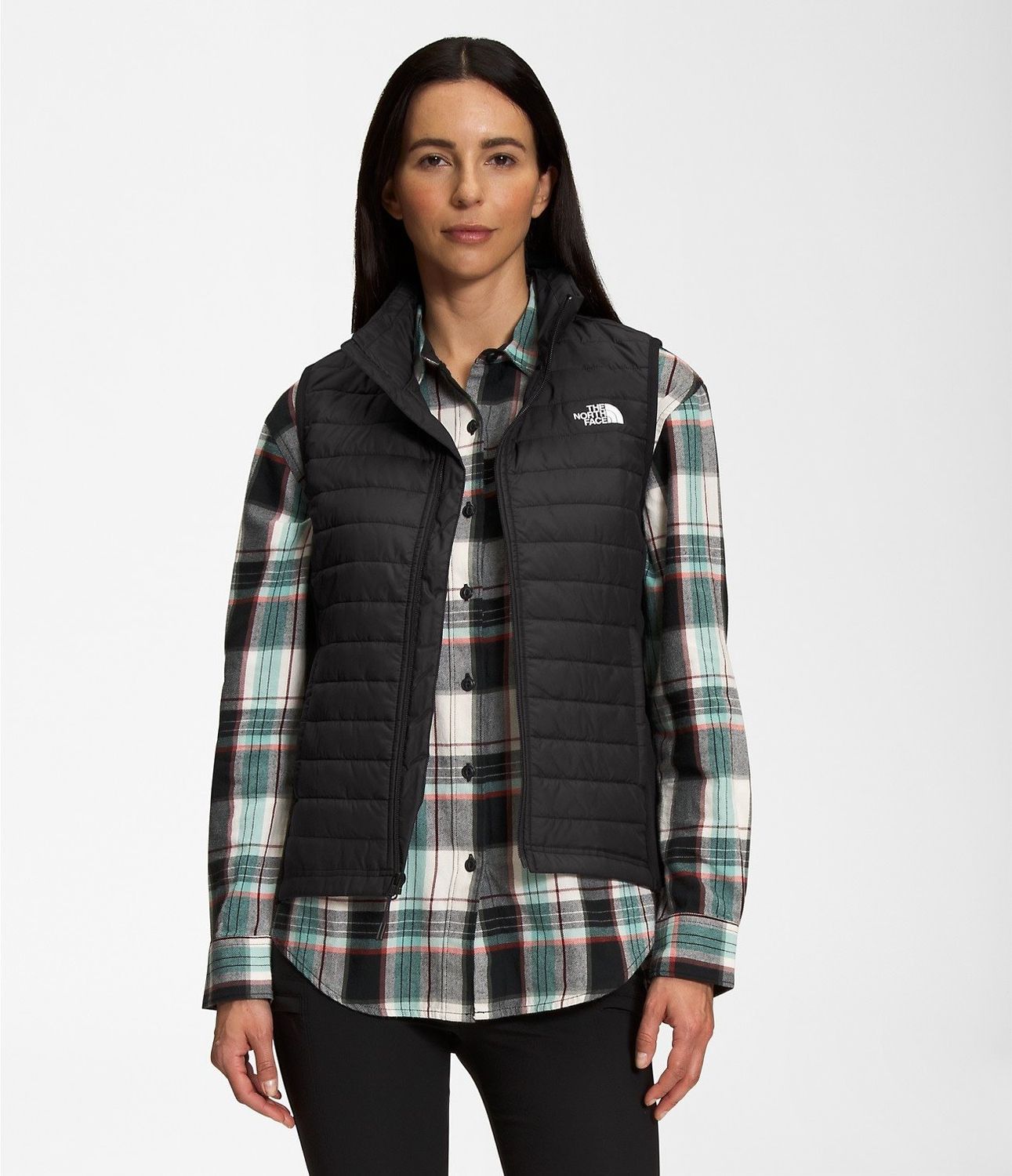 The North Face Women&#39;s Canyonlands Hybrid Vest-NPF, Size: Extra Small, Colour: TNF Black