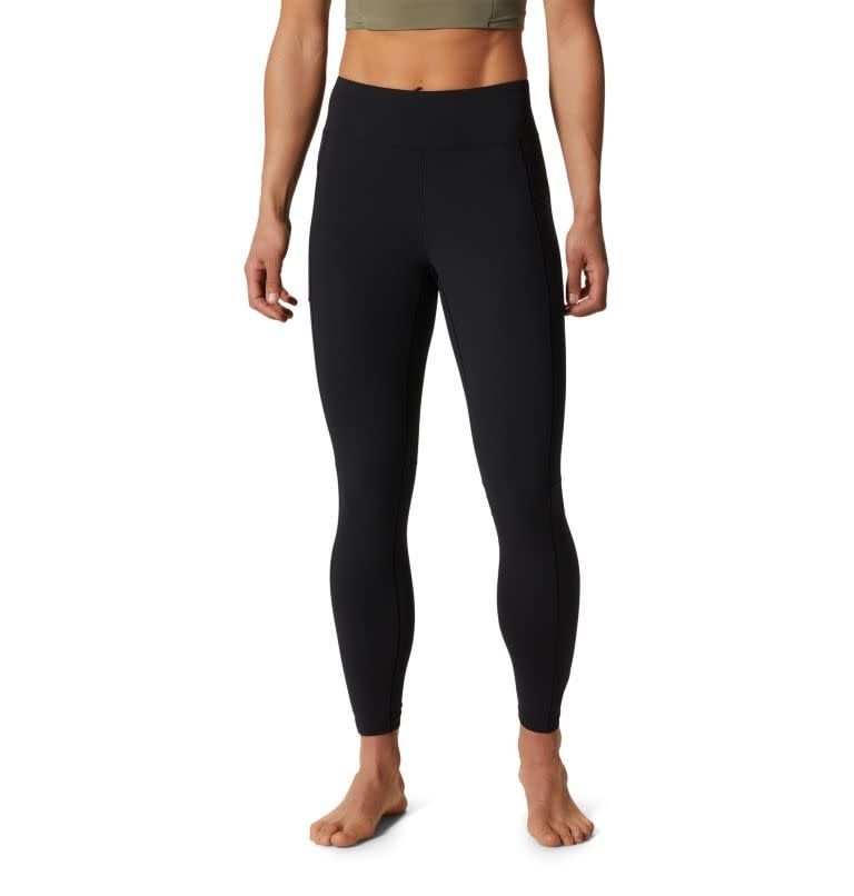 Mountain Hardwear Women&#39;s Mountain Stretch™ Tight, Size: Extra Small, Colour: Black, Length: Regular