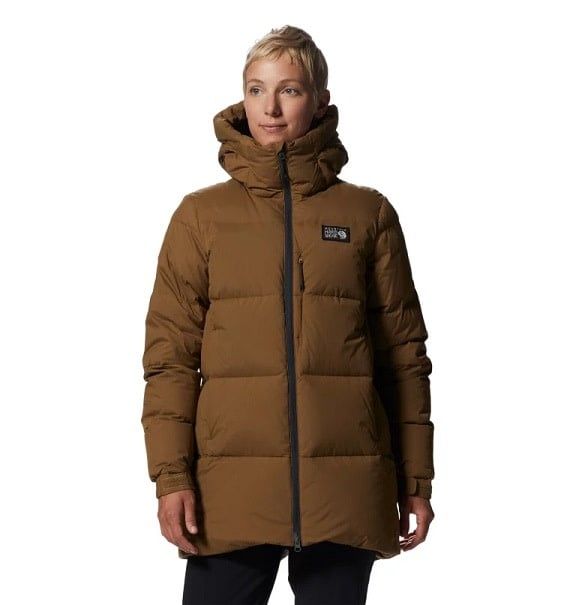 Mountain Hardwear Women&#39;s Nevadan Down Parka, Size: Small, Colour: Corozo Nut