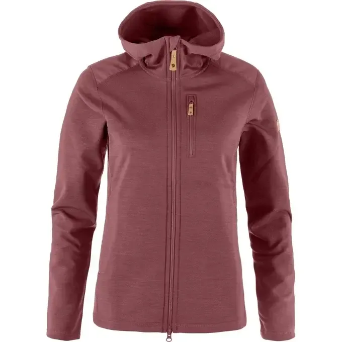 FjallRaven Women&#39;s Keb Fleece Hoodie, Size: Small, Colour: Mesa Purple