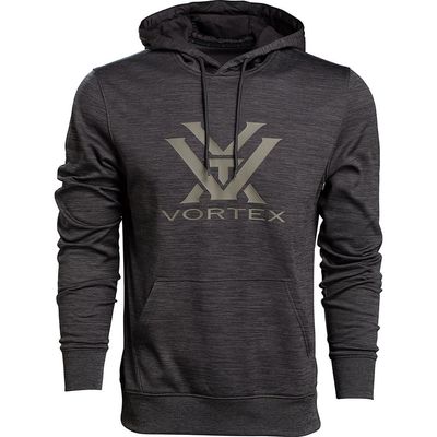 Vortex Men&#39;s Logo Pull Over Hoodie, Color: Dusty Olive Logo Performance, Size: Small