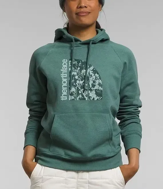 The North Face Women’s Jumbo Half Dome Pullover Hoodie, Size: Small, Colour: Dark Sage
