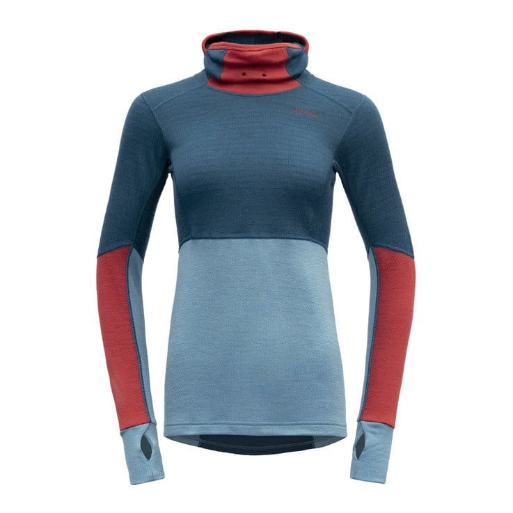Devold Expedition Merino 235 Woman Arctic Pro Hoodie, Size: Small, Colour: Flood