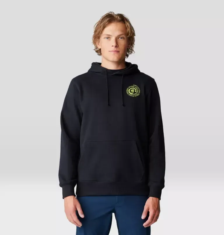 Mountain Hardwear Men&#39;s Type Swirl Pullover Hoody, Size: Medium, Colour: Black