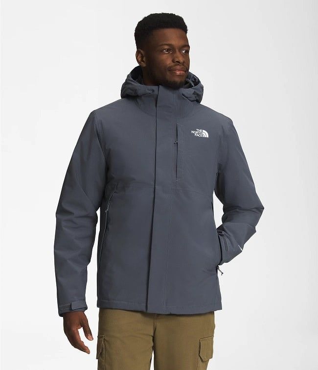 The North Face Men’s Carto Triclimate Jacket, Color: Vanadis Grey/TNF Black, Size: Small