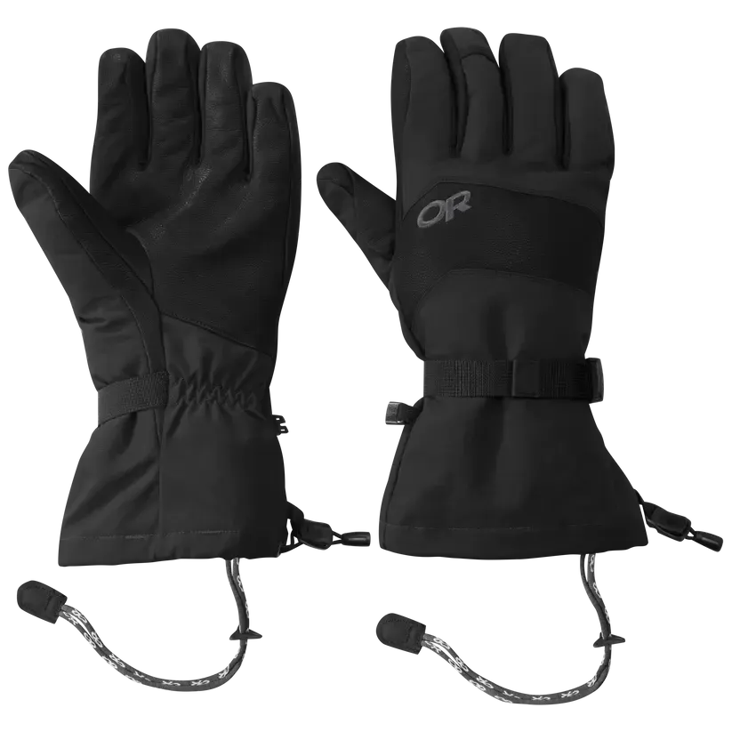 Outdoor Research Men&#39;s Highcamp Gloves, Size: Medium, Colour: Black