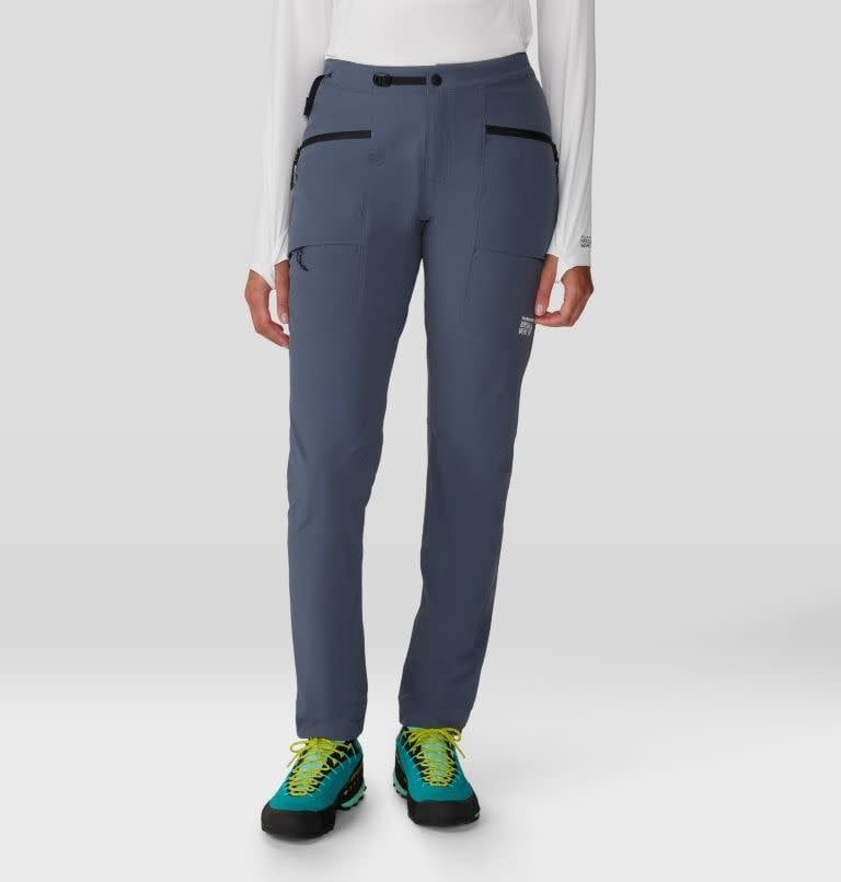  Mountain Hardwear Women&#39;s Chockstone Alpine LT Pant Short, Size: Small, Colour: Blue Slate