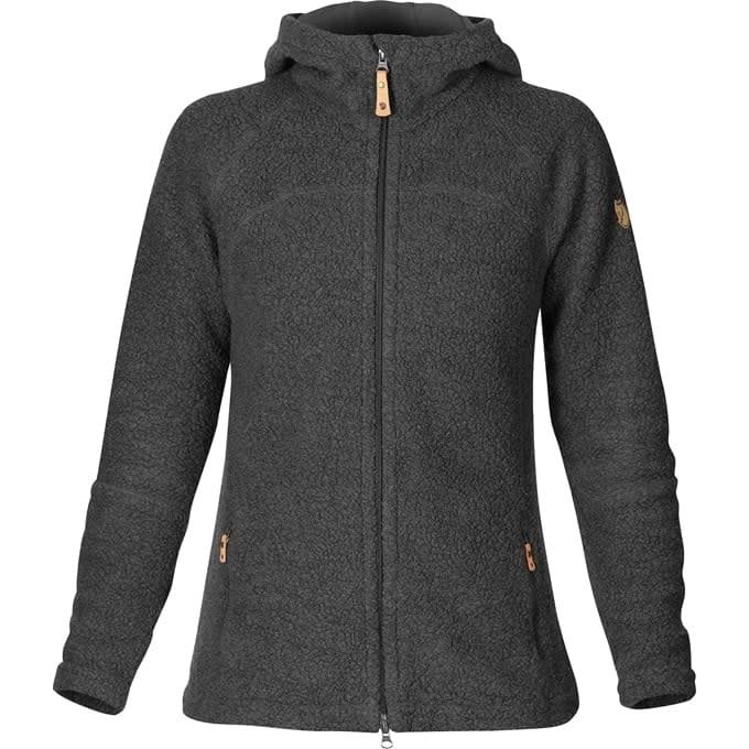 FjallRaven Women&#39;s Kaitum Fleece, Size: Small, Colour: Dark Grey