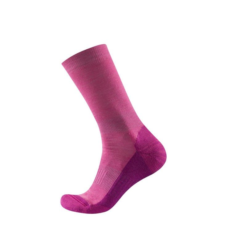 Devold of Norway Women&#39;s Multi Merino Medium Sock, Size: 35-37, Colour: Cerise