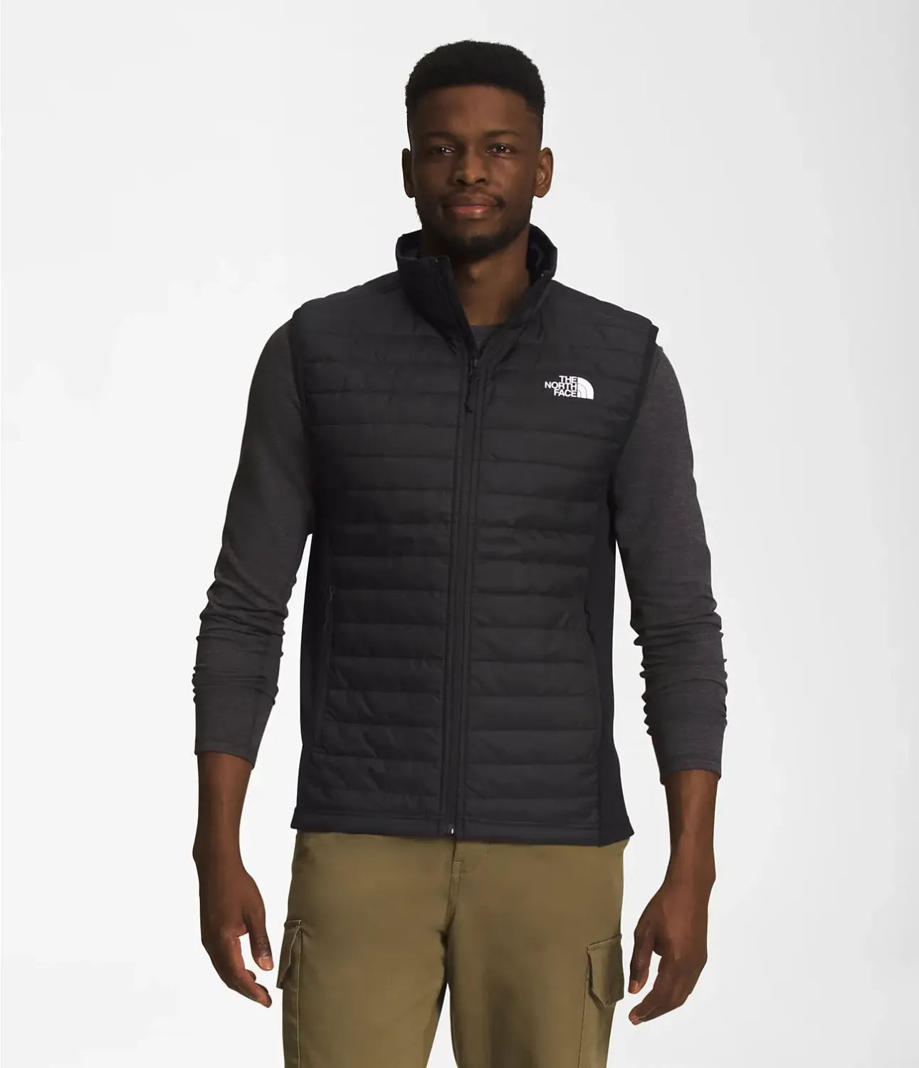 The North Face Men&#39;s Canyonlands Hybrid Vest, Size: Small, Colour: TNF Black