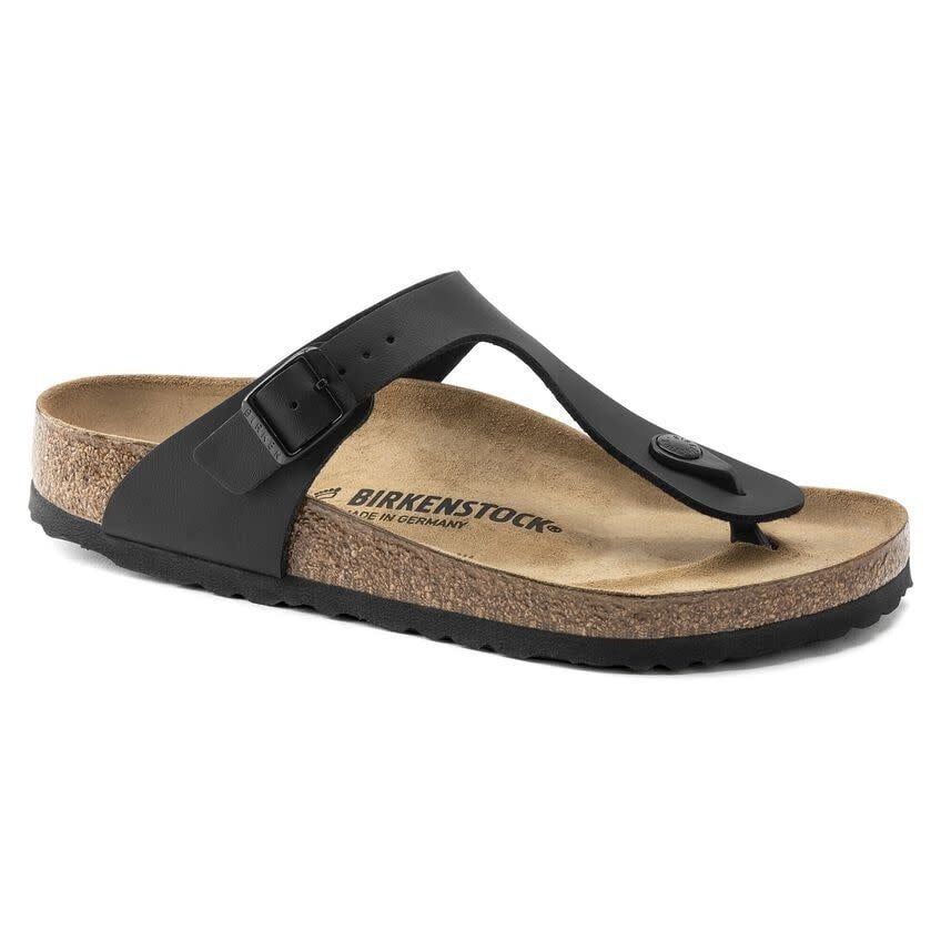 Birkenstock Gizeh Birko-Flor, Color: Black, Size: 36 Regular