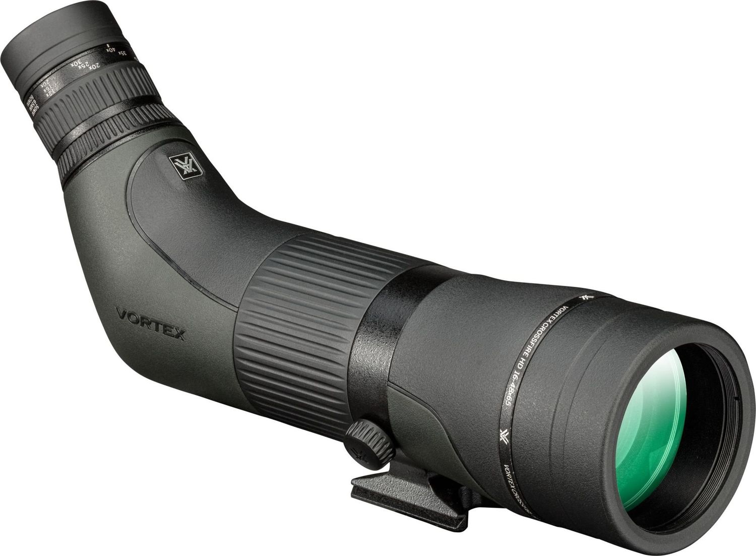 Vortex Crossfire HD Spotting Scope, Size: 16-48x65, View: Angled