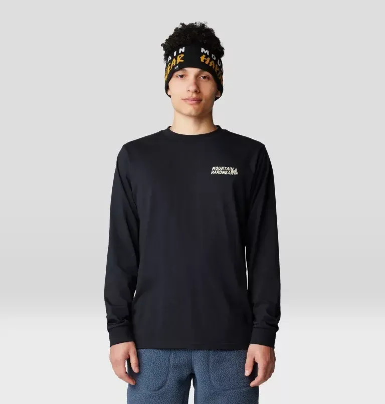 Mountain Hardwear Men&#39;s Secret Stash Long Sleeve Shirt, Size: Medium, Colour: Black