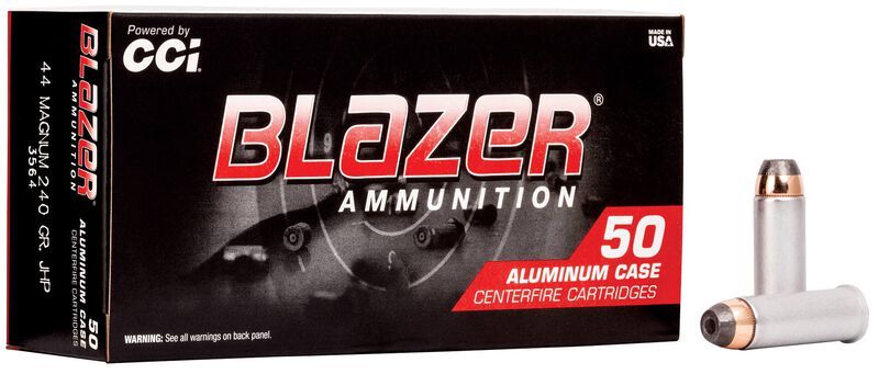 CCI Blazer 44 Rem Mag 240 Grain JHP