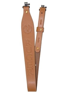 Ruger 10/22 Leather Cobra Sling, Light Brown