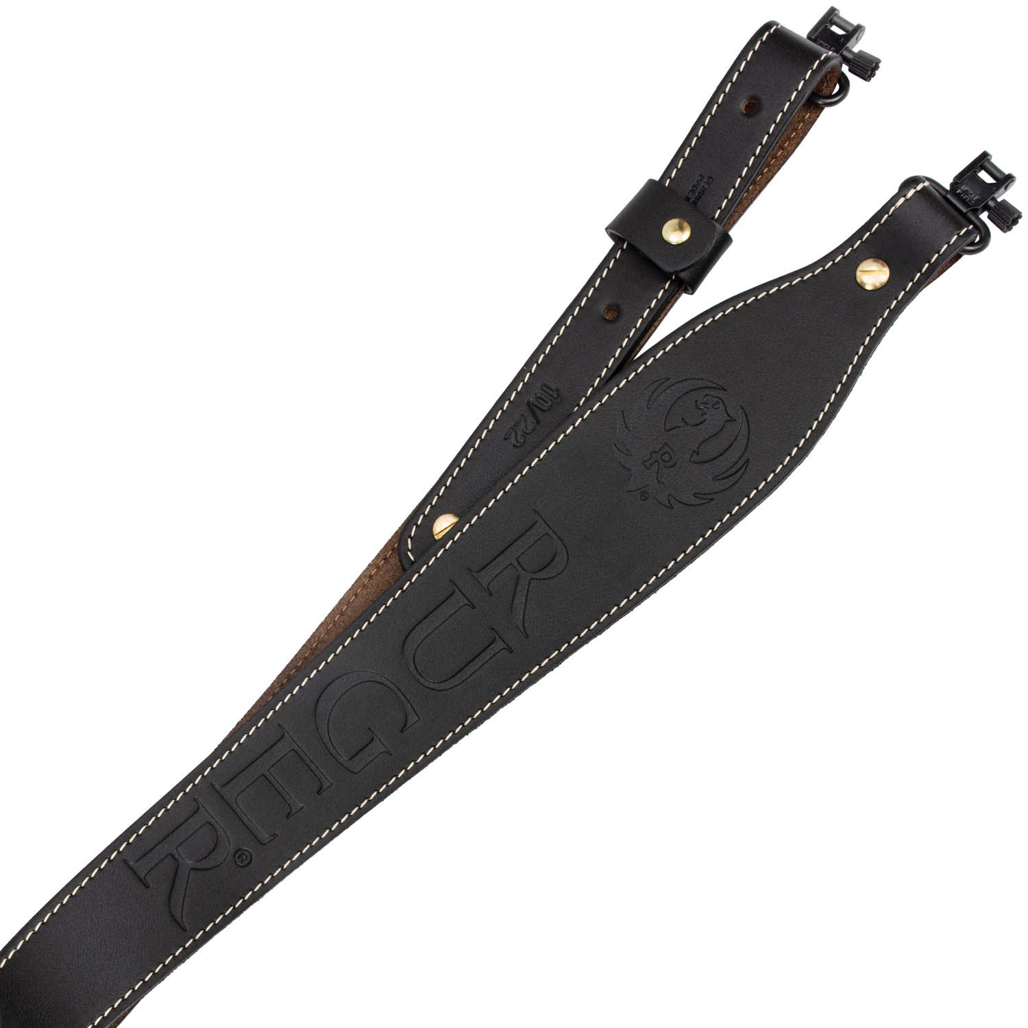 Ruger 10/22 Leather Cobra Sling,  Black
