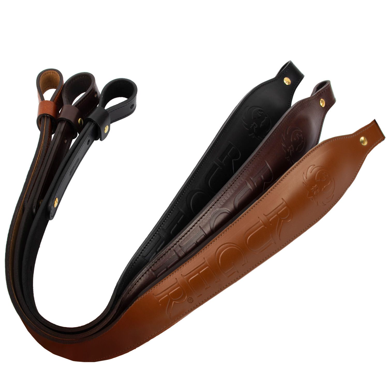 Ruger Padded Leather Cobra Sling, Tan